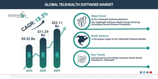 Telehealth Software Market Insights: In-Depth Look at Growth Trends, Market Size, and Opportunities for 2025-2034